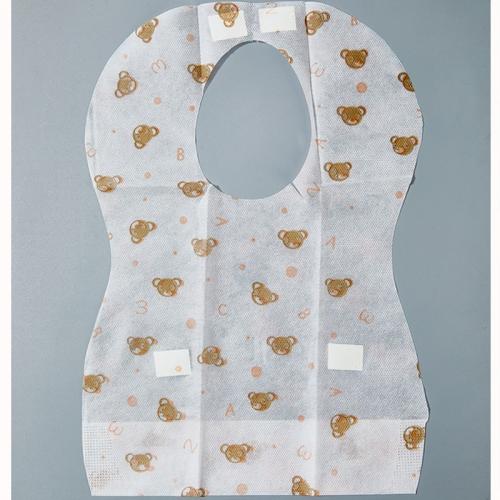 중국 Customized Non woven Disposable Feeding Kids Bibs Waterproof Apron 제조업체