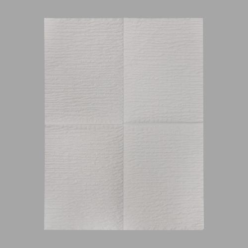중국 Blue/White Paper Hand Towel 30*40 cm 11.8*15.7 inch  Reinforced Wiper Disposable Scrim Blotting Towel Absorbent Medical Consumables 제조업체