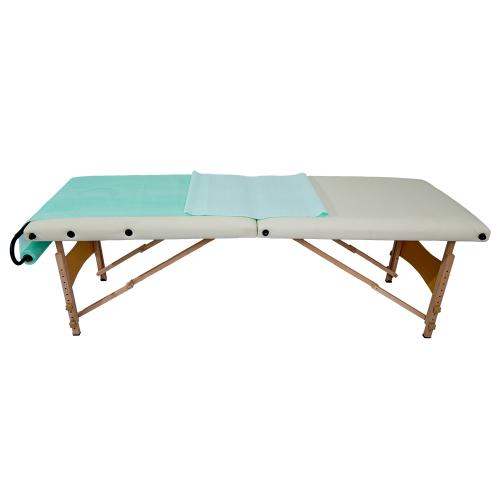 중국 Hospital Outpatient Hand Hygiene Disposable Bed Sheet Roll, CE Certified PP+PE Non-Woven Wipe for Medical Staff 제조업체