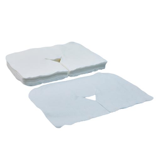 중국 Disposable Non Woven Headrest Covers Spa Massage Table Face Cradle Pillow Protectors Hygienic Chair Sheets 제조업체