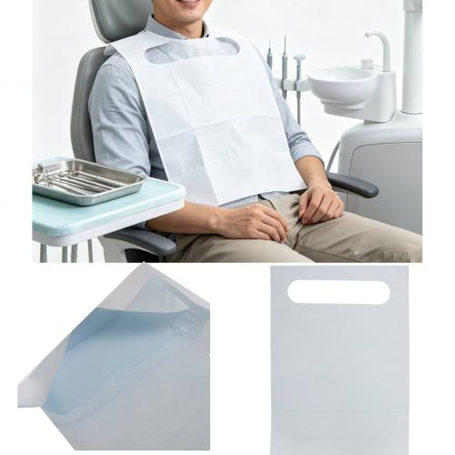 Adult Disposable Bibs;Disposable Adult Feeding Bibs;Adult Bibs with Crumb Catcher;Elderly Eating Protection Bibs;Disposable Dining Clothing Protectors;Medical Care Disposable Aprons