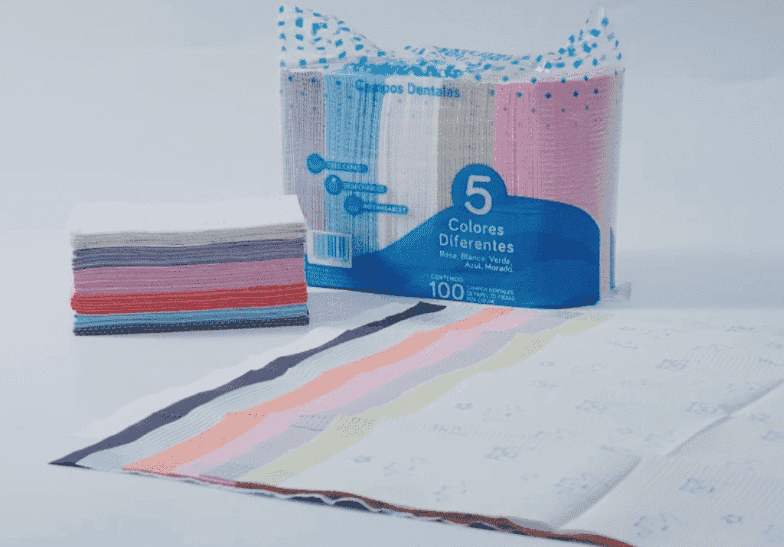 일회용 종이 치과 환자용 턱받이 및 앞치마