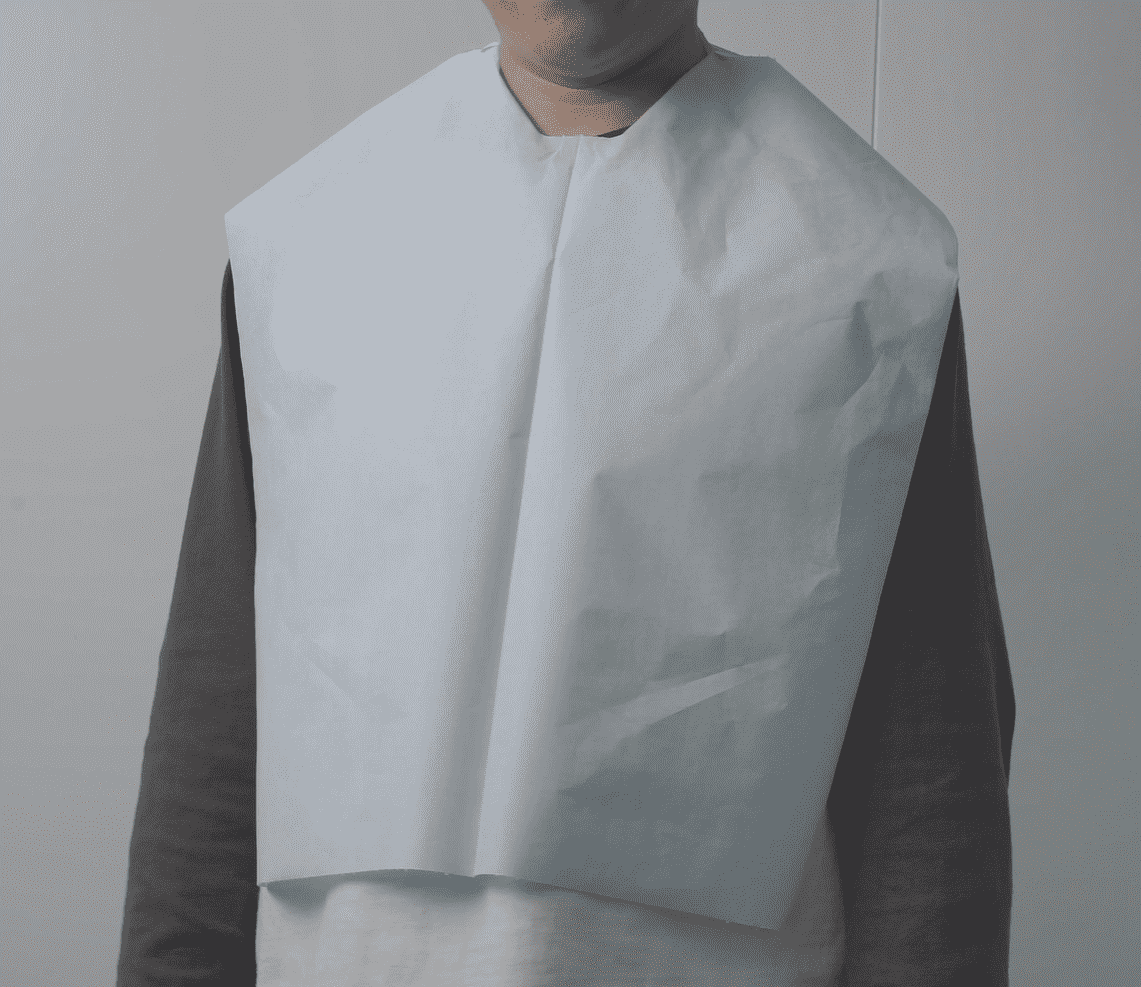 남녀 공용 일회용 성인용 방수 앞치마